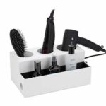 Jack Cube Design Hair Tool Organizer in White