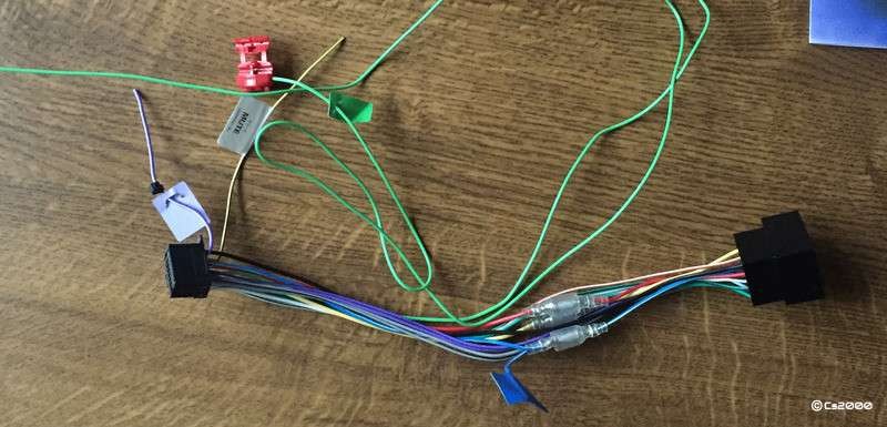 Nissan 350Z Wiring Harness and Steering Control Interface