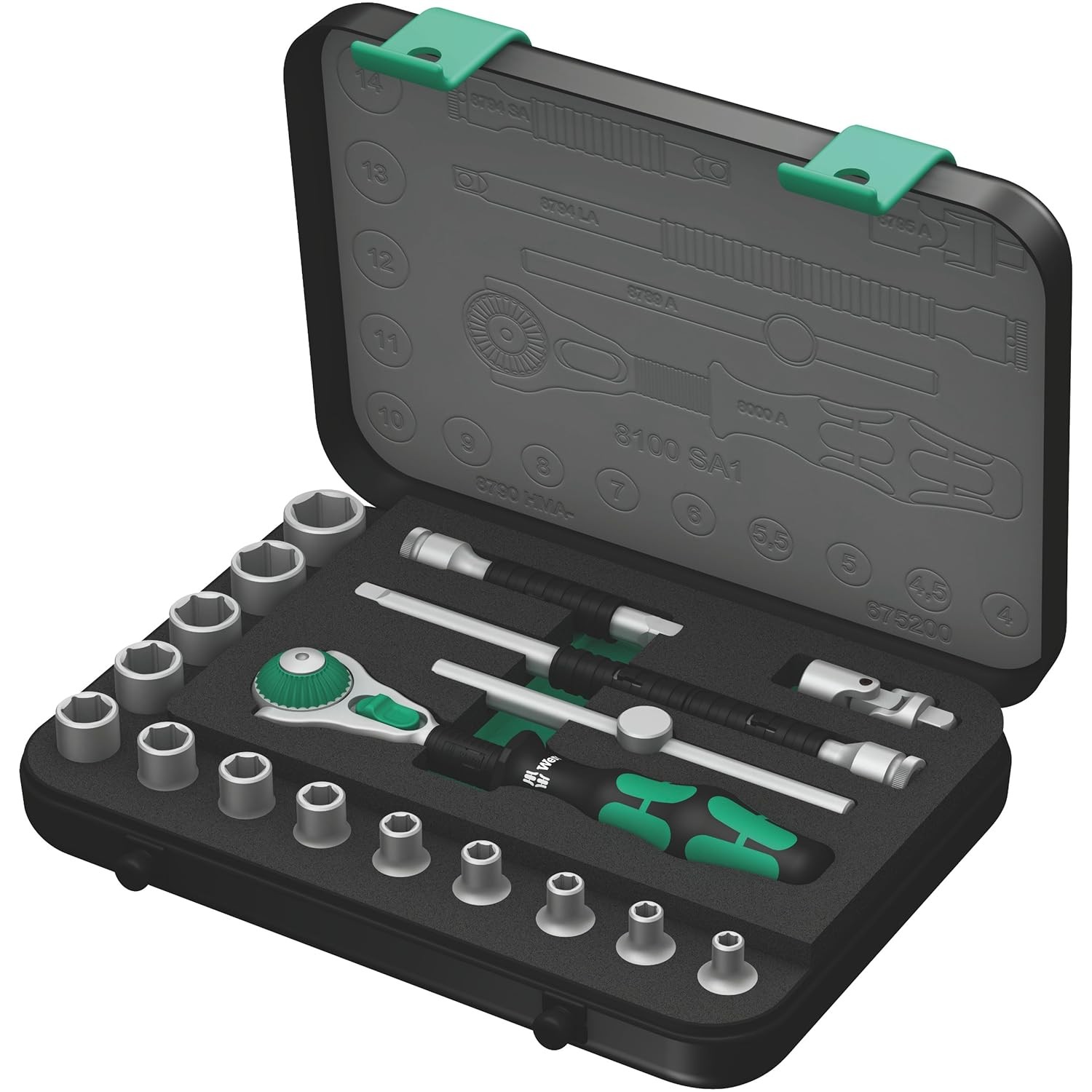 Wiha ErgoStar Automatic metric allen key set