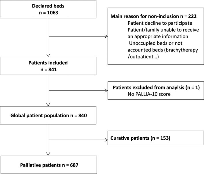 Trial profile illustrating patient inclusion and exclusion criteria.