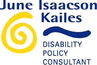 June Isaacson Kailes Disability Competent Care Consultant Logo - Expertise in Accessible Healthcare Assessments