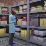 Sim in Market Vendor Career Level 1