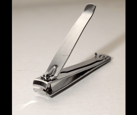 Close up of Nail cutter