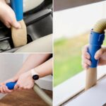 DIY cardboard tube crevice tool for Shark vacuum, a simple car cleaning hack