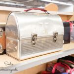 vintage metal lunch box