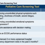 Does a Palliative Care Tool Increase Palliative Referrals?