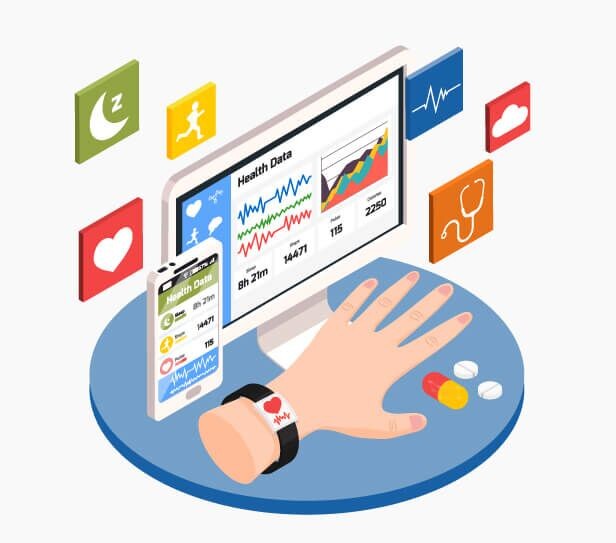 alt text: A screenshot of claim management software interface with charts and data.